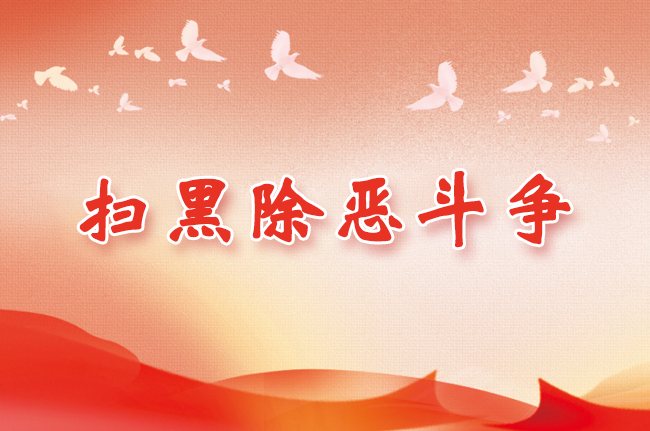 扫黑除恶专项斗争